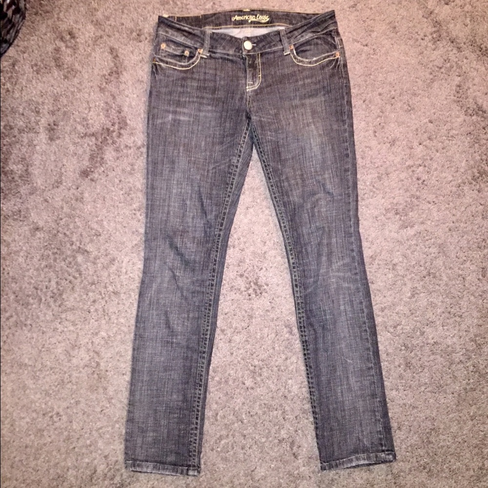 A&E Heather grey skinny jeans